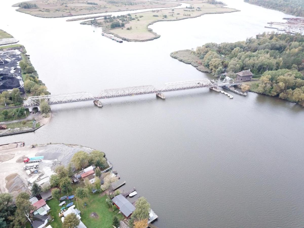 Pokoje Nad Regalica Szczecin Exteriör bild